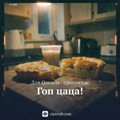 Обкладинка пісні «Гоп цаца!»