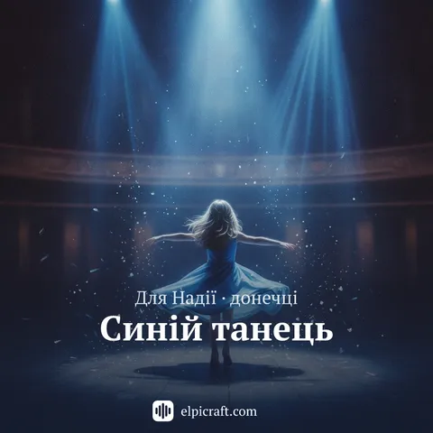 Обкладинка пісні «Синій танець»